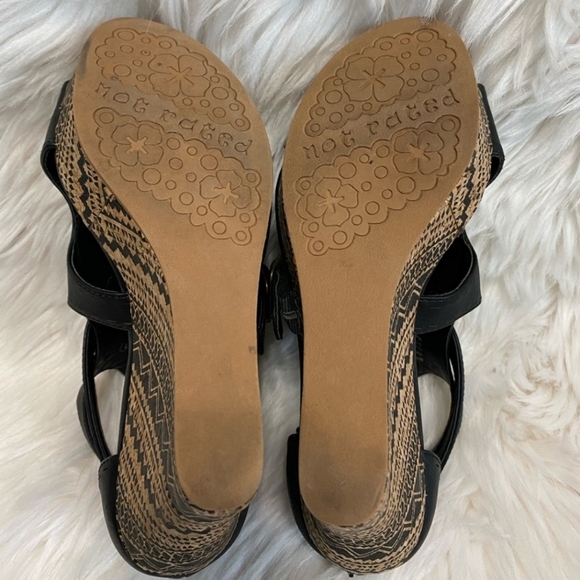 Not Rated Trafalgar Square Peep Toe Espadrille - Picture 4 of 6